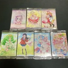 プリキュア カードウエハース 7弾 7枚 まとめ売り