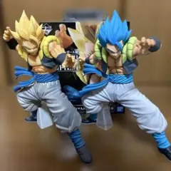 ドラゴンボール フィギュア 2体セット ゴジータ　超サイヤ人 ブルー
