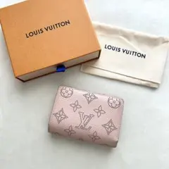 箱付き☆ルイヴィトン モノグラム マヒナ ポルトフォイユ クレア RFID