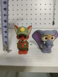 ズートピア ソフビパペットマスコット　2個セット