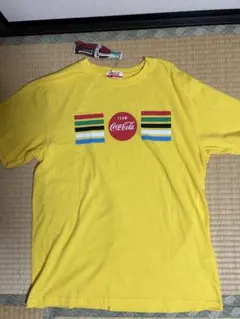 コカコーラ　TEAM Coca-Cola Tシャツ イエロー LL