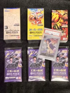 ワンピースカード6BOX 神の島の冒険 THE BEST2 王族の血統　PSA