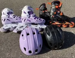 インラインスケート2セット