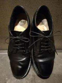 USA製 41 A.P.C. プレーン サービス シューズ ポストマン 革靴 黒