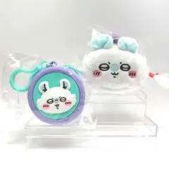 ちいかわ モモンガ ぬいふわトートミニ まんまるミニシリコンポーチ ２種セット