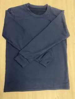 未使用　HEATTECH ウルトラウォーム 長袖　Tシャツ S ネイビー　超極暖