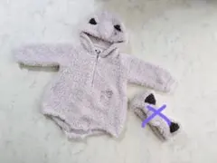 【美品】ジェラートピケ　ポケモンスリープ　ロンパース