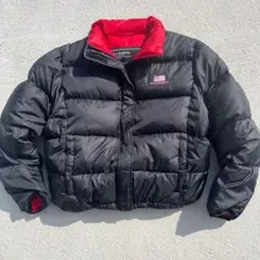 希少　 POLO JEANS 90s レア　ダウンジャケット M 黒　ブラック