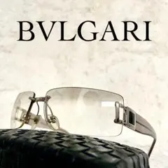 極美品　BVLGARI　サングラス　626　グレーレンズ　グラデーション