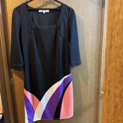 Pinky&Dianne 七分袖ワンピース 38