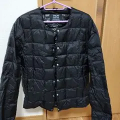 TAION ブラック ダウンジャケット