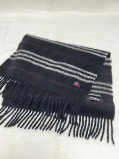 BURBERRY BLACK LABEL カシミヤマフラー