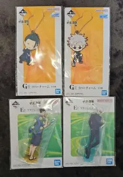 呪術廻戦 G賞ラバーチャーム E賞アクリルスタンドセット