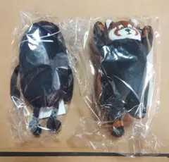 グラニフ　イカク&ビューティフルシャドーキーホルダーセット　ぬいぐるみ