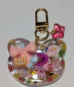 #214 レジンキーホルダー シャカシャカキーホルダー シェイカー ハンドメイド