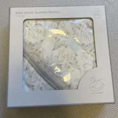 DADWAY Baby Gauze Swaddle Blanket おくるみ