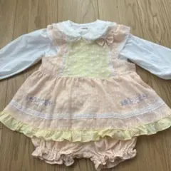 【souris】スーリーミルキースーツ 黄色チェック×ブラウス