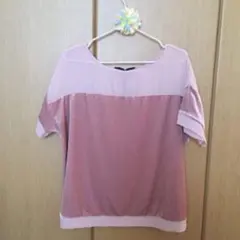 ＊MINIMUM ミニマム　異素材 バックリボン 半袖 トップスのサムネイル