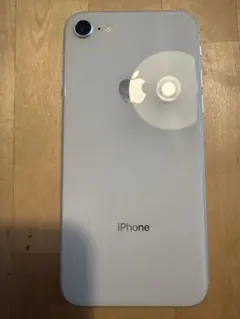 ほぼ新品。Apple iPhone8 64GB シルバー