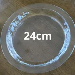 パイレックス製パイ皿　花模様プレートのサムネイル