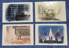 名探偵コナン展 TVアニメ放送30周年記念 水彩美術ポストカードセット 4枚