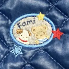 ☆美品おすすめ☆familiarファミリアキルティングフリースベスト120cm