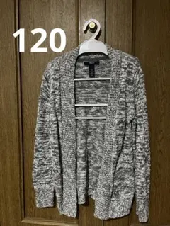 GapKids 長袖カーディガン Sサイズ グレー系