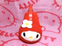 平成レトロ 1998 マイメロディ 赤 イヤーマフ 耳当て 美品 コギャル