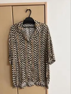 OPAQUE.CLIP 半袖シャツ 総柄のサムネイル