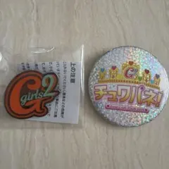 Girls2 缶バッジ ピンバッジ 2種セット