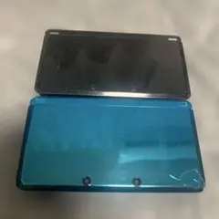 ジャンク　任天堂 ニンテンドー3DS 青 黒 本体