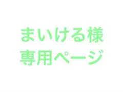 まいける様専用ページ