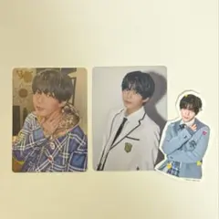 なにわ男子 HARD WORK 特典3点セット 長尾謙杜