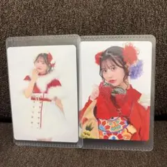 月足天音　トレカ FRUITS ZIPPER 2026 振袖、クリスマス