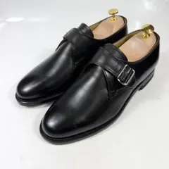 極美品三陽山長×ユナイテッドアローズダブルモンクストラップシューズ