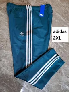 adidasベッケンバウアー トラックパンツ緑2XL 新品iy9876