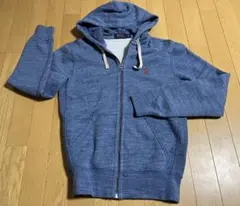 Polo Ralph Lauren フルジップパーカー 青