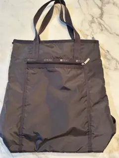 本日お値下げ 1回使用 レスポートサック濃いグレートートバッグ - メルカリ