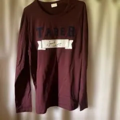 BACK NUMBER バックナンバー 長袖Tシャツ ロンT TABER L