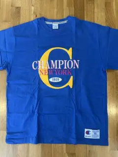 【美中古】Champion Tシャツ XL ブルー