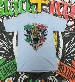 90s ブラックタイガー　プロレスTシャツ メキシコ製YAZBEK