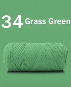 34グラスグリーン　プレミアムTシャツヤーン
