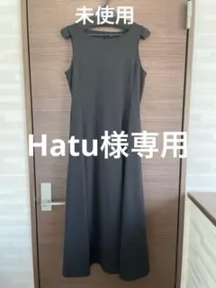 ウルトラストレッチエアリズムワンピース ノースリーブ 標準丈 ブラック S