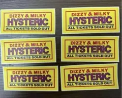 ヒステリックグラマー　ステッカー　6枚