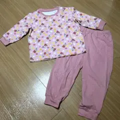 リトルミー　長袖パジャマ　ピンク　90cm