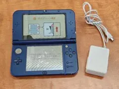 New 3DS LL ネイビー 本体 ACアダプター付き