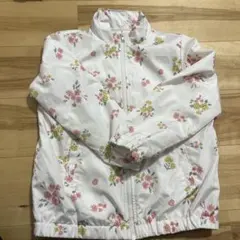 花柄　ウィンドブレーカー　120cm