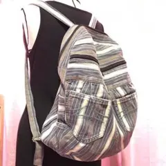 送料込み！リメイクデニム☆リュックサック