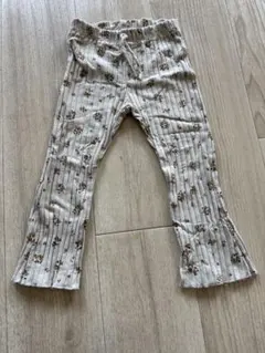 ZARA 花柄フレアベビーレギンス