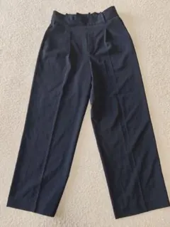 green label relaxing サラフール ワイドストレートパンツ